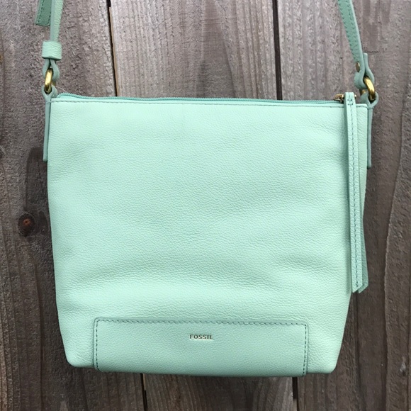 mint green crossbody purse